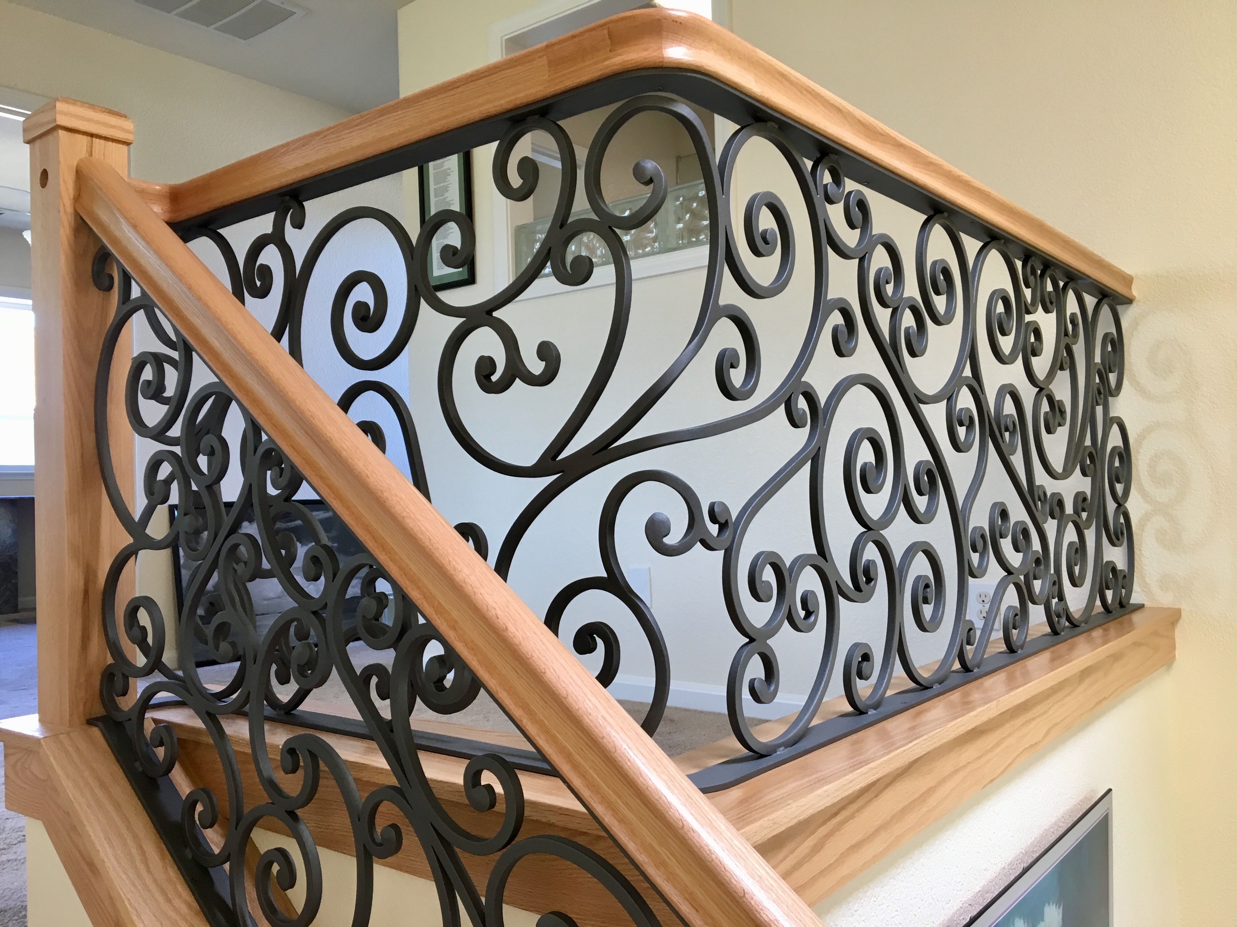 Ornamental Scroll Rails – #1616 Photo 1 – Sonoma County’s #1 Metal ...
